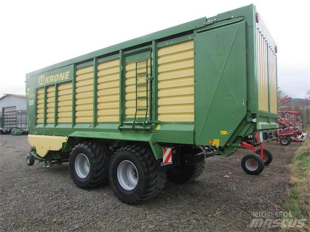 Krone ZX 430GD Hackvagn / Självlastarvagn