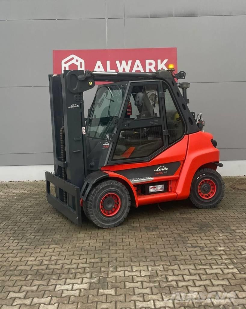 Linde H60T Gasolmotviktstruckar