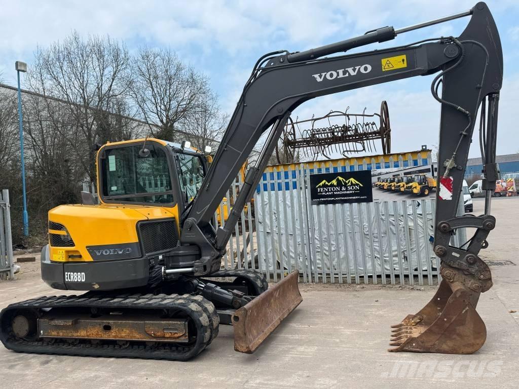 Volvo ECR 88 Midigrävmaskiner 7t - 12t
