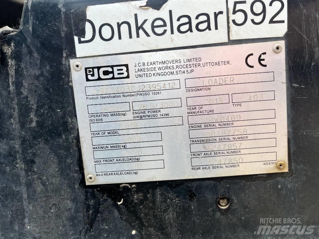 JCB 403 Minilastare