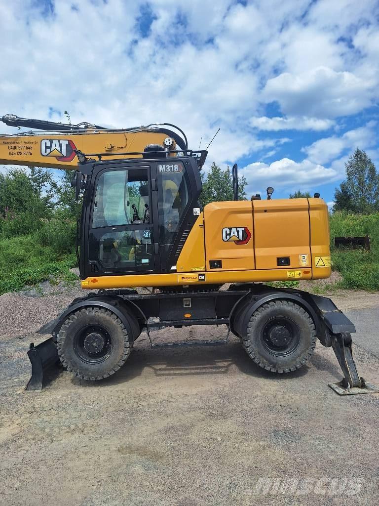 CAT M 318 Hjulgrävare