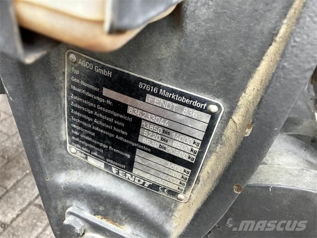 Fendt 828 Vario Traktorer