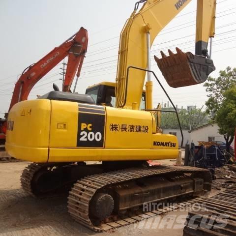 Komatsu pc200-7 Bandgrävare