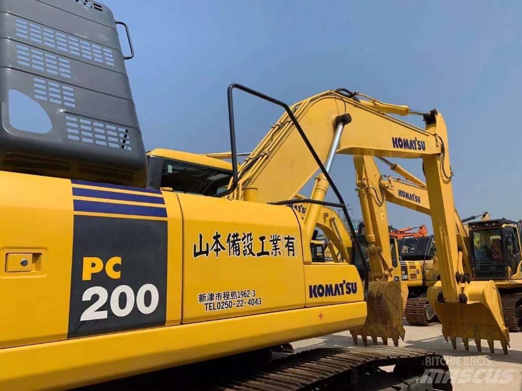 Komatsu pc200-7 Bandgrävare