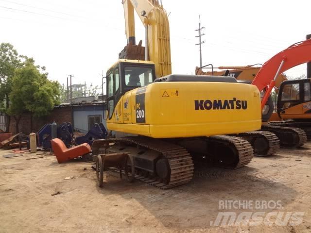 Komatsu pc200-7 Bandgrävare