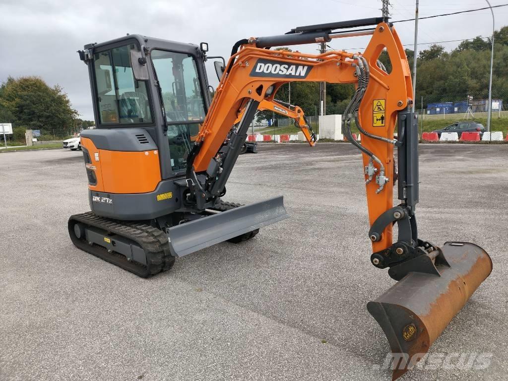 Doosan DX 27 Z Minigrävare < 7t