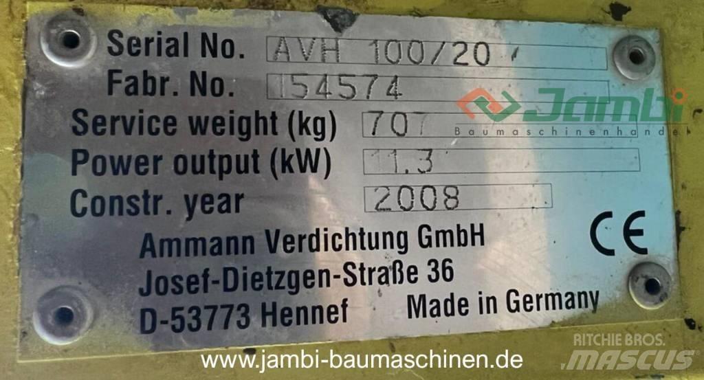 Ammann AVH 100-20 Markvibratorer