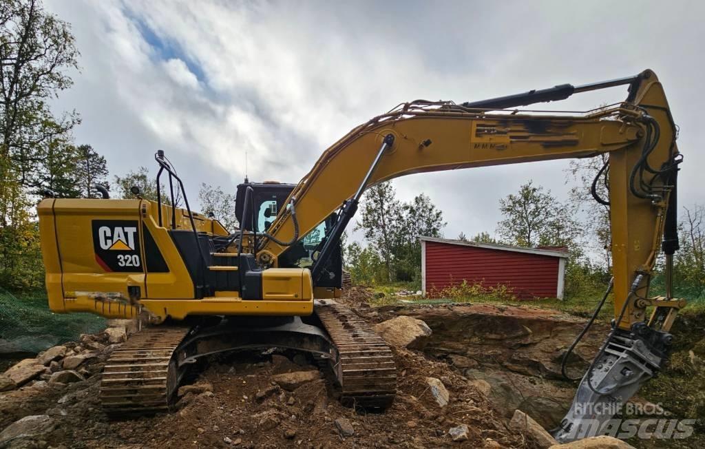 CAT 320 Bandgrävare