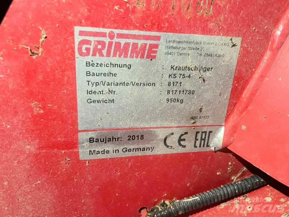 Grimme KS 75-4 Potatisodlingsutrustning - Övrigt