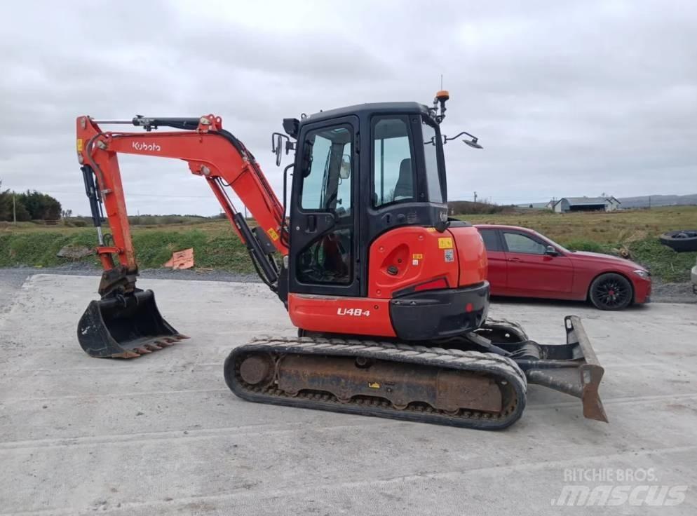 Kubota U 48-4 Minigrävare < 7t