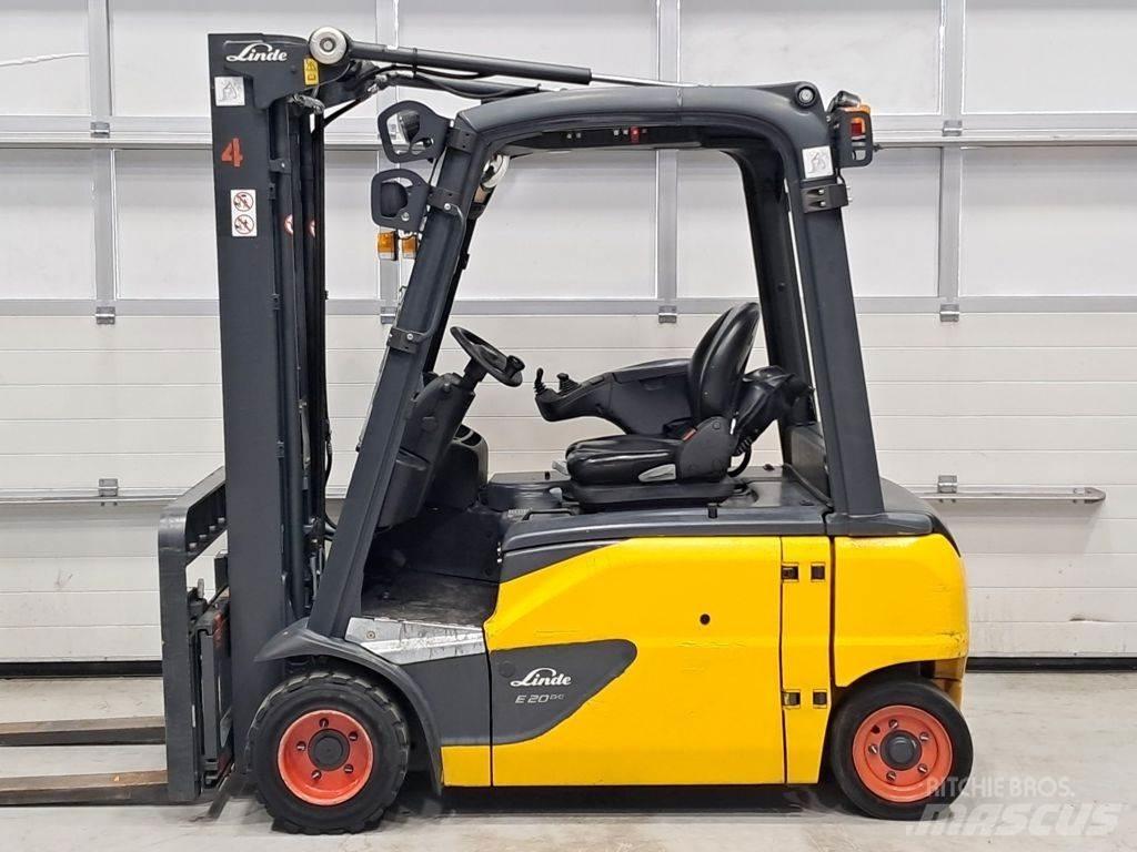 Linde E20PL-02 Elmotviktstruckar