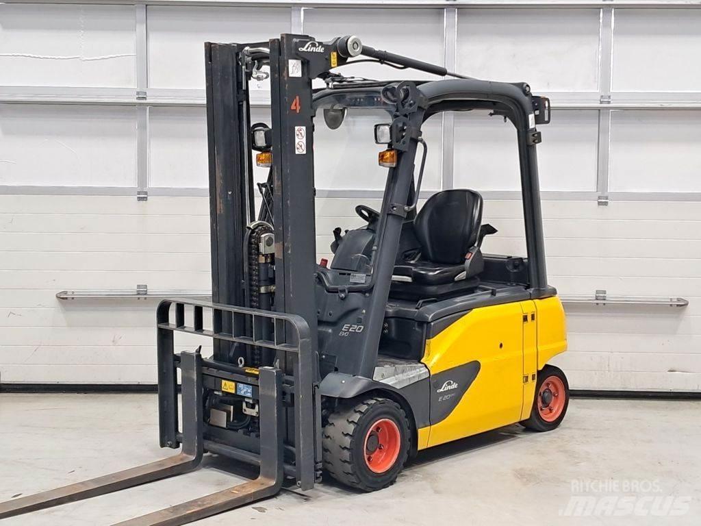 Linde E20PL-02 Elmotviktstruckar