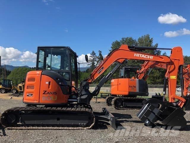 Hitachi ZX 50 U Minigrävare < 7t