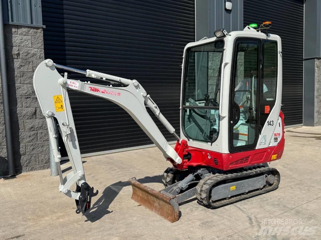 Takeuchi TB 216 Minigrävare < 7t