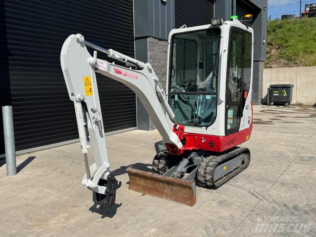 Takeuchi TB 216 Minigrävare < 7t