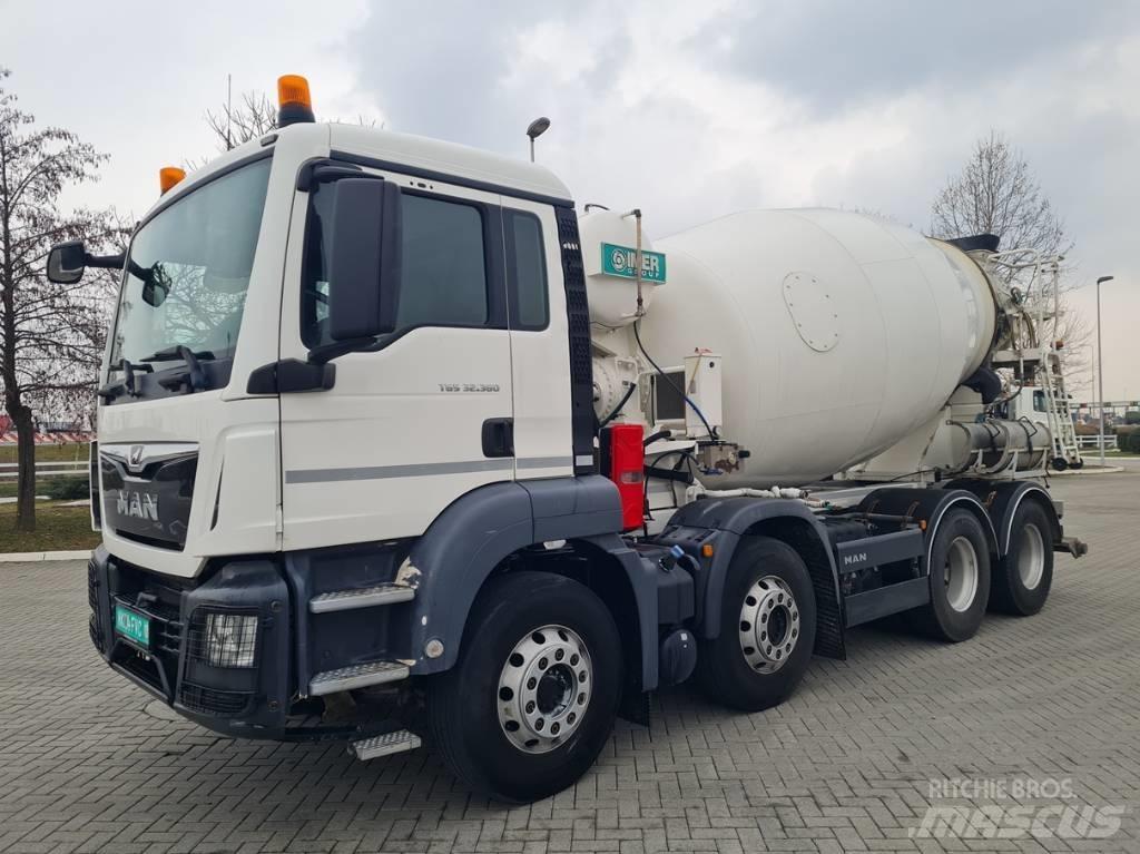 MAN 32.360 / IMER 9 m3 Cementbil