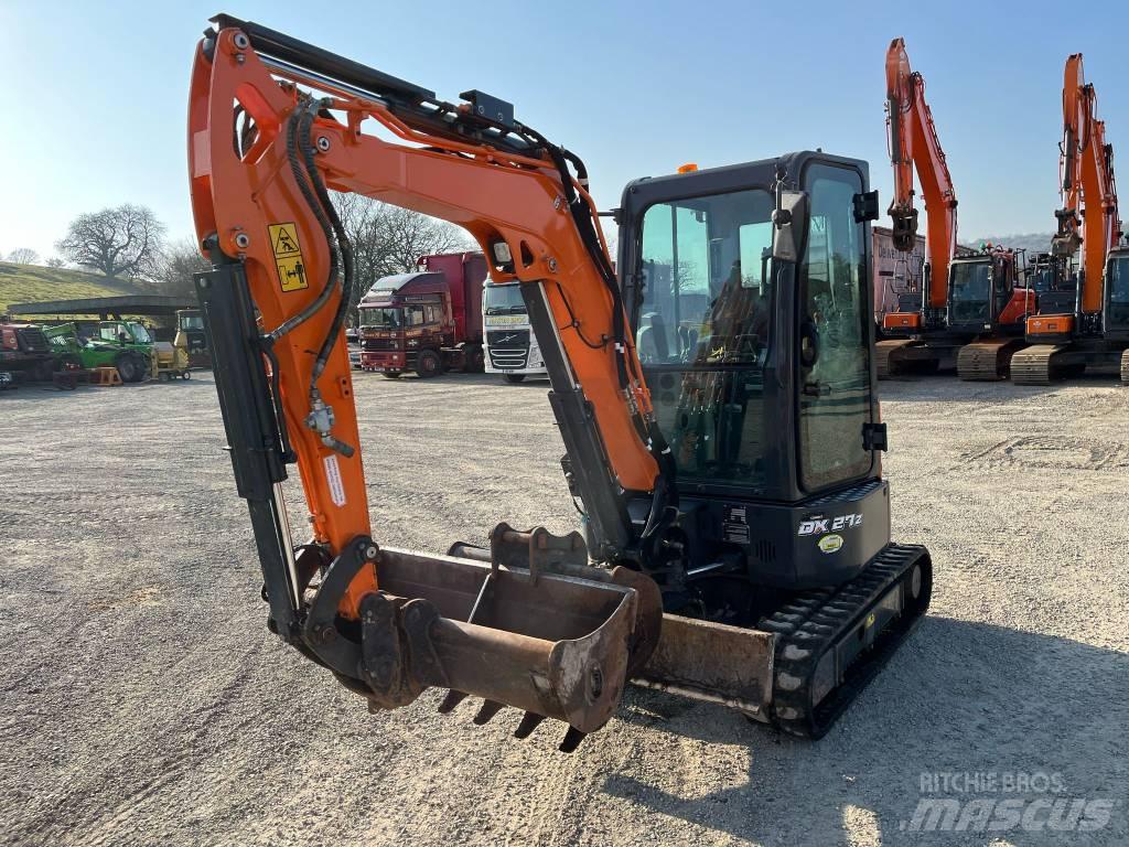 Doosan DX27z-7 Minigrävare < 7t