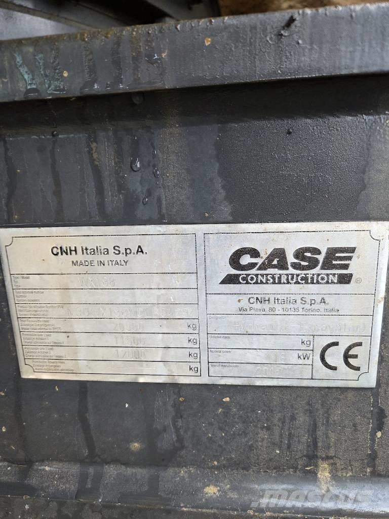 CASE WX 188 Specialgrävmaskiner