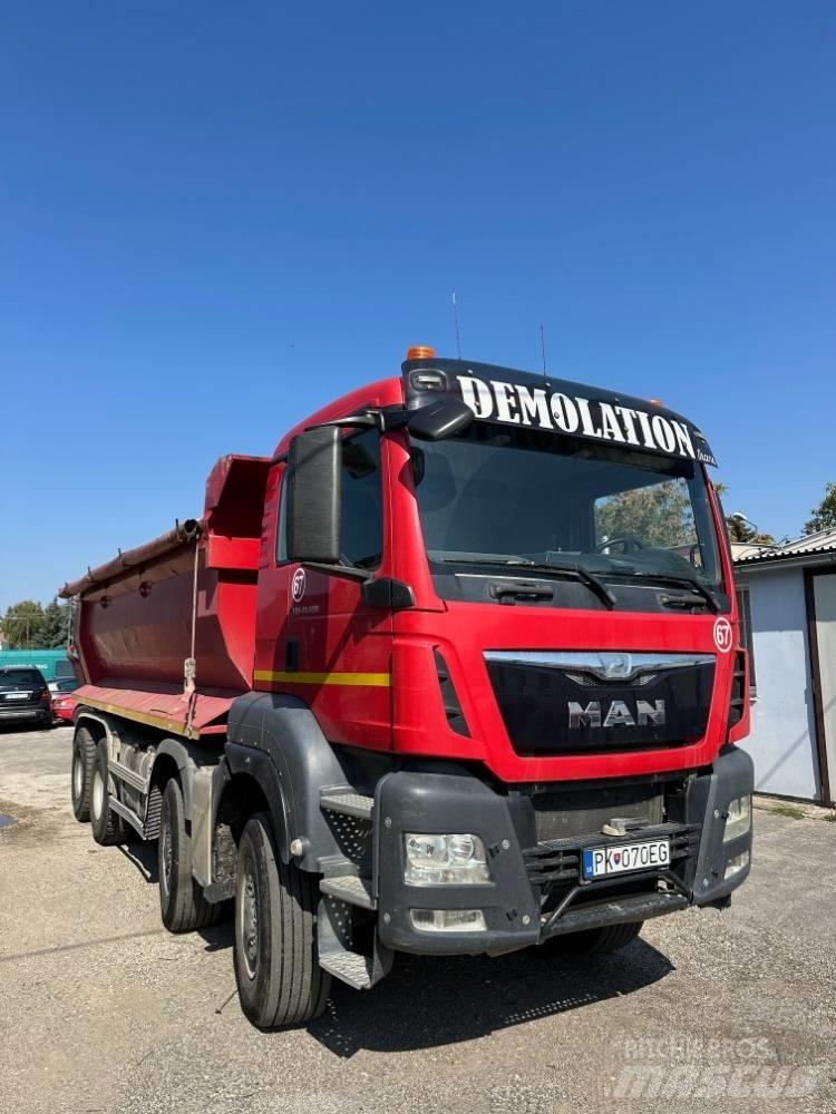MAN TGS 41.480 Tippbilar