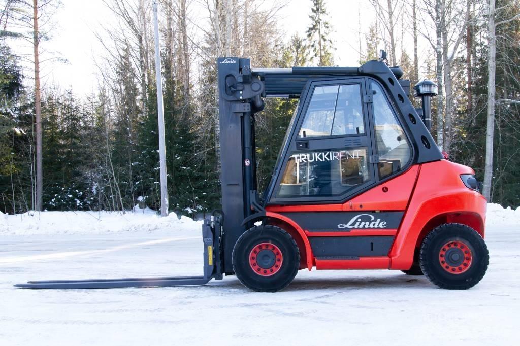 Linde H70D-01 Dieselmotviktstruckar