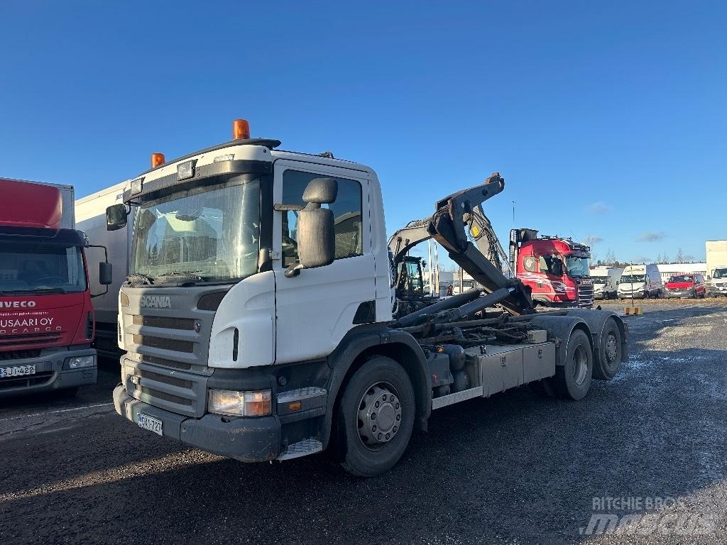 Scania P420 Lastväxlare/Krokbilar
