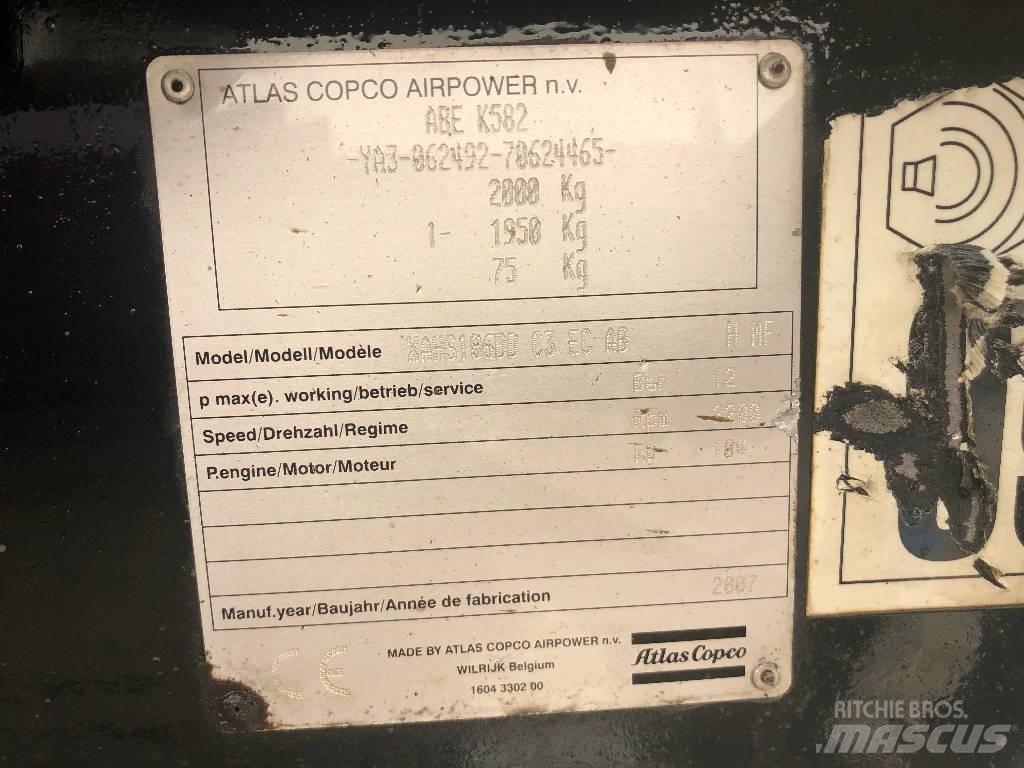 Atlas Copco XAHS 186 Kompressorer