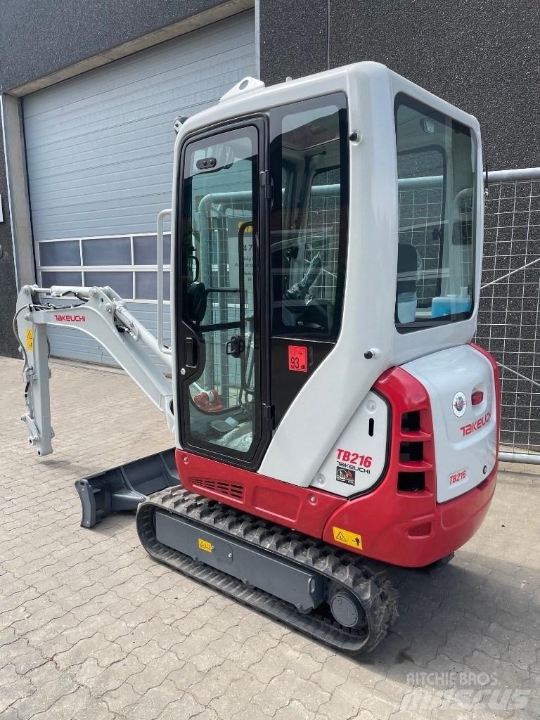 Takeuchi TB216 Minigrävare < 7t