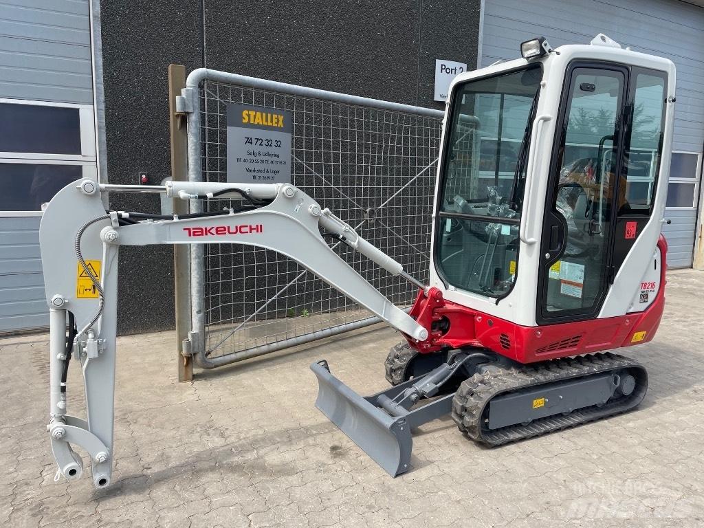 Takeuchi TB216 Minigrävare < 7t
