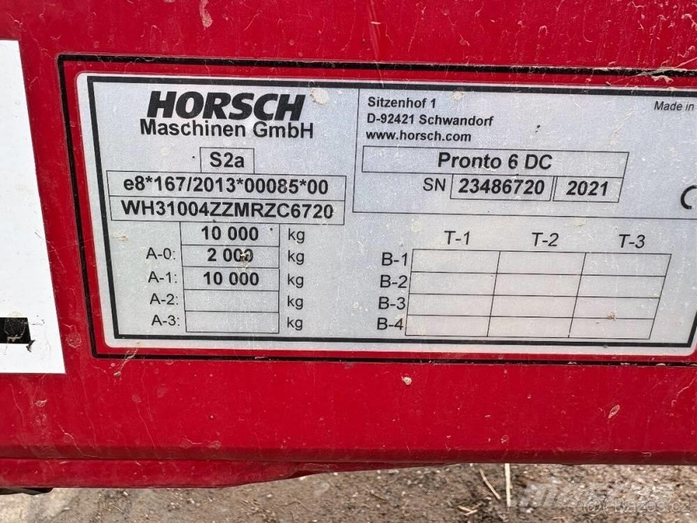 Horsch Pronto 6 DC Kombisåmaskiner