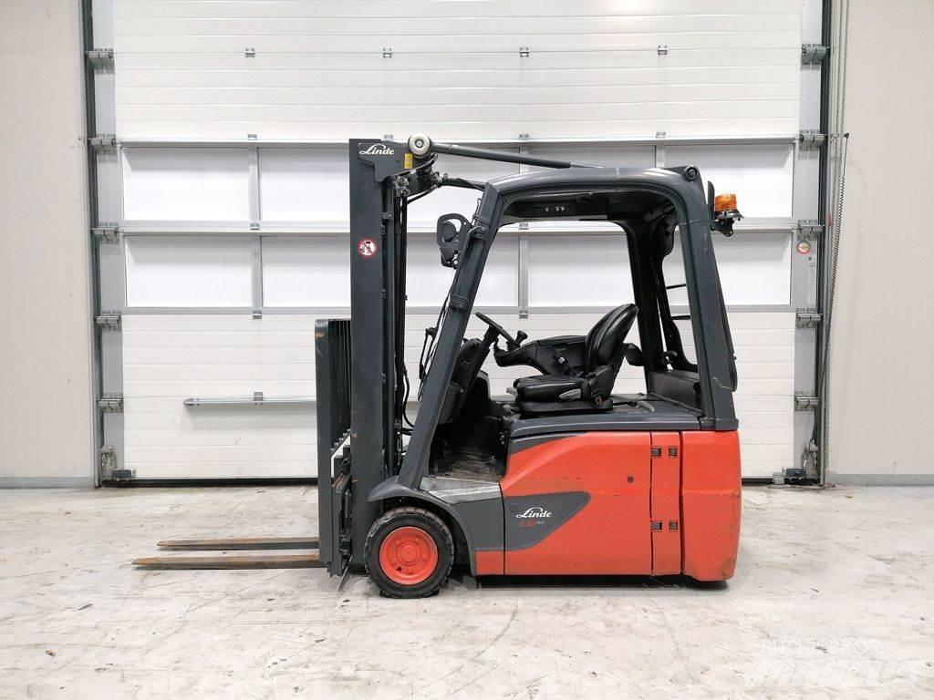 Linde E16-02 Elmotviktstruckar