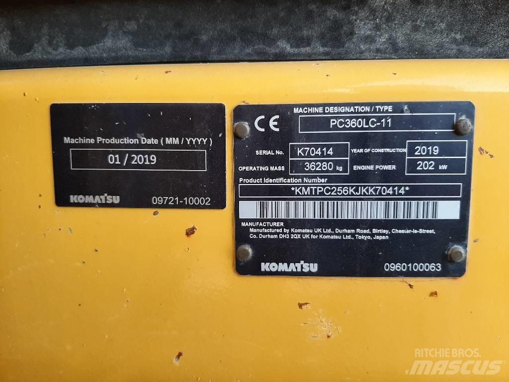 Komatsu PC 360 LC-11 Bandgrävare