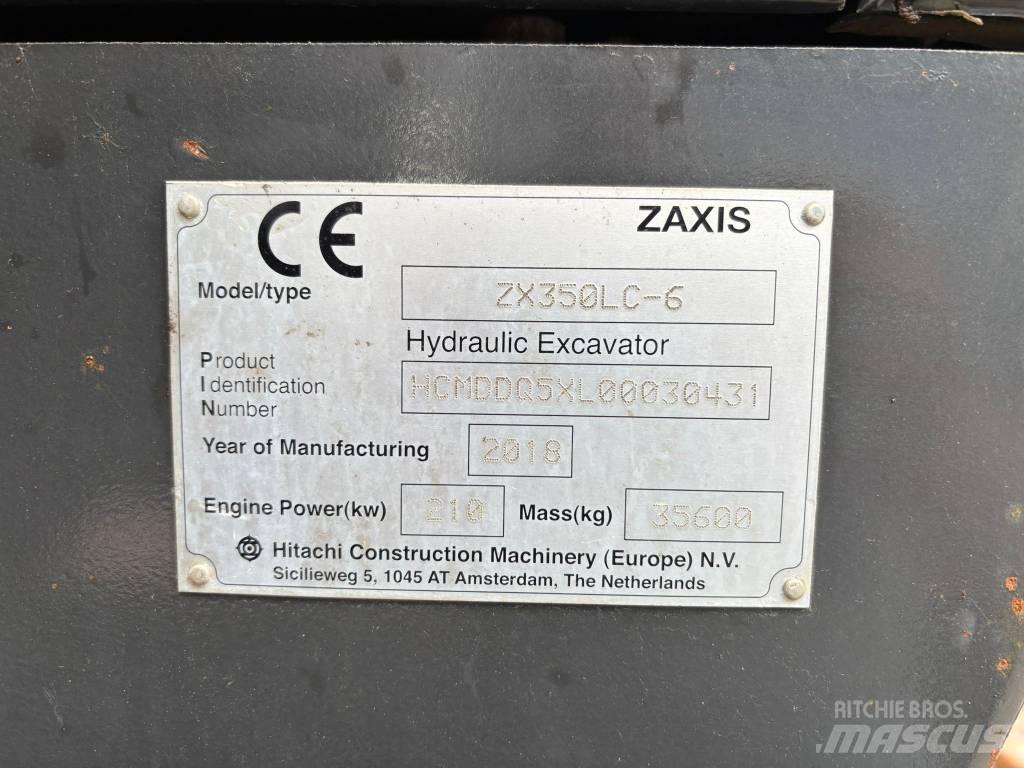 Hitachi ZX 350 LC-6 Bandgrävare