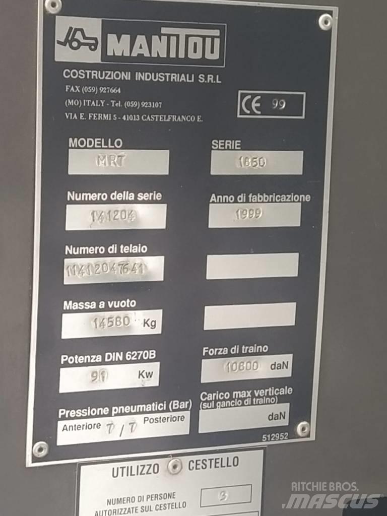 Manitou MRT 1850 Teleskoplastare