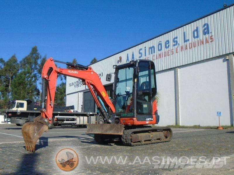 Kubota U 27-4 Minigrävare < 7t