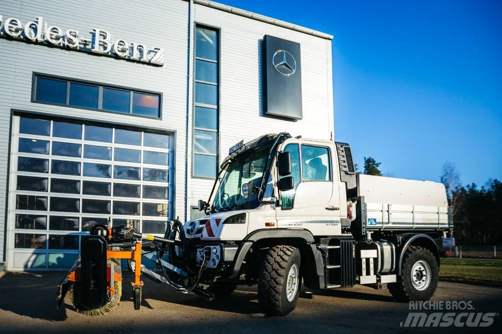 Unimog U 318 Sopmaskiner