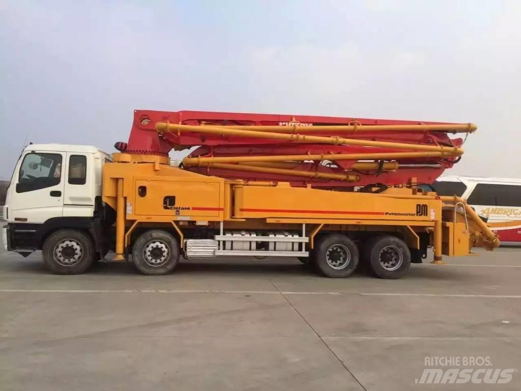 Putzmeister 37m Lastbilar med betongpump