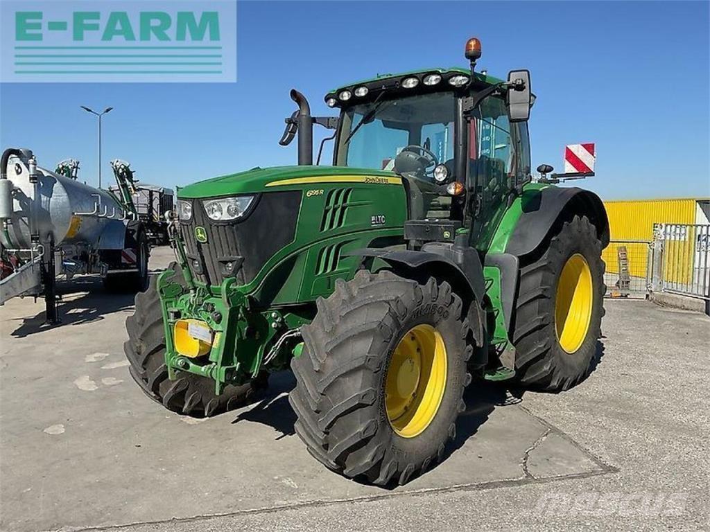 John Deere 6195r Traktorer