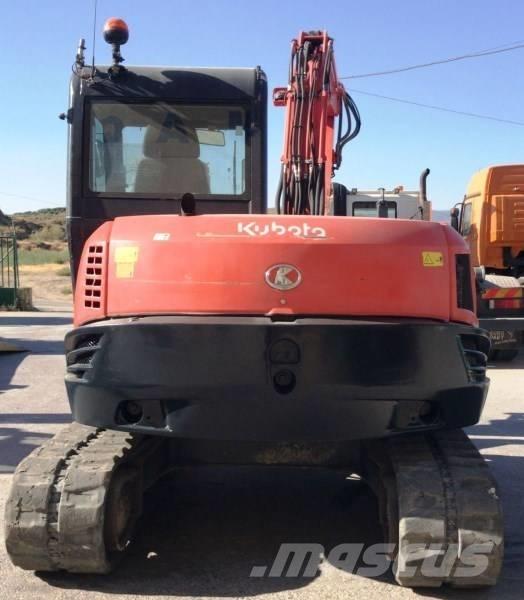 Kubota KX080-4 Midigrävmaskiner 7t - 12t