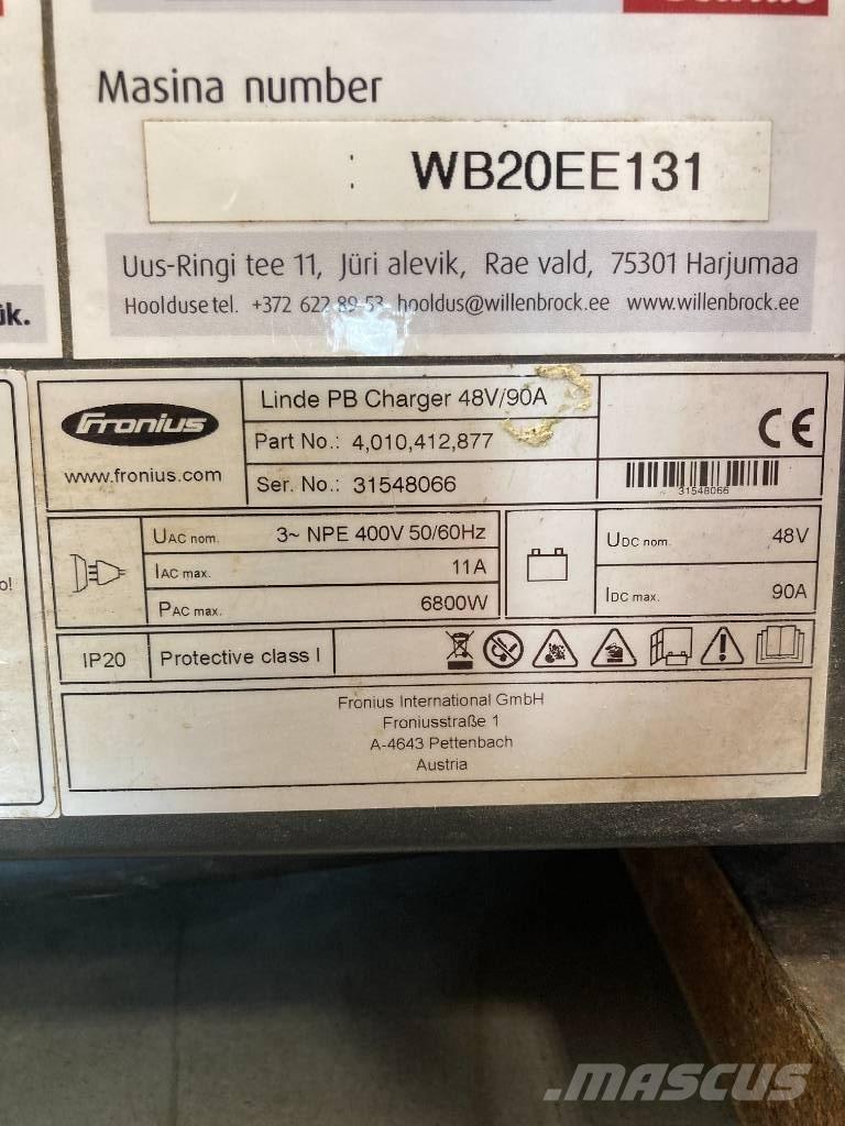 Linde E 16 P Elmotviktstruckar