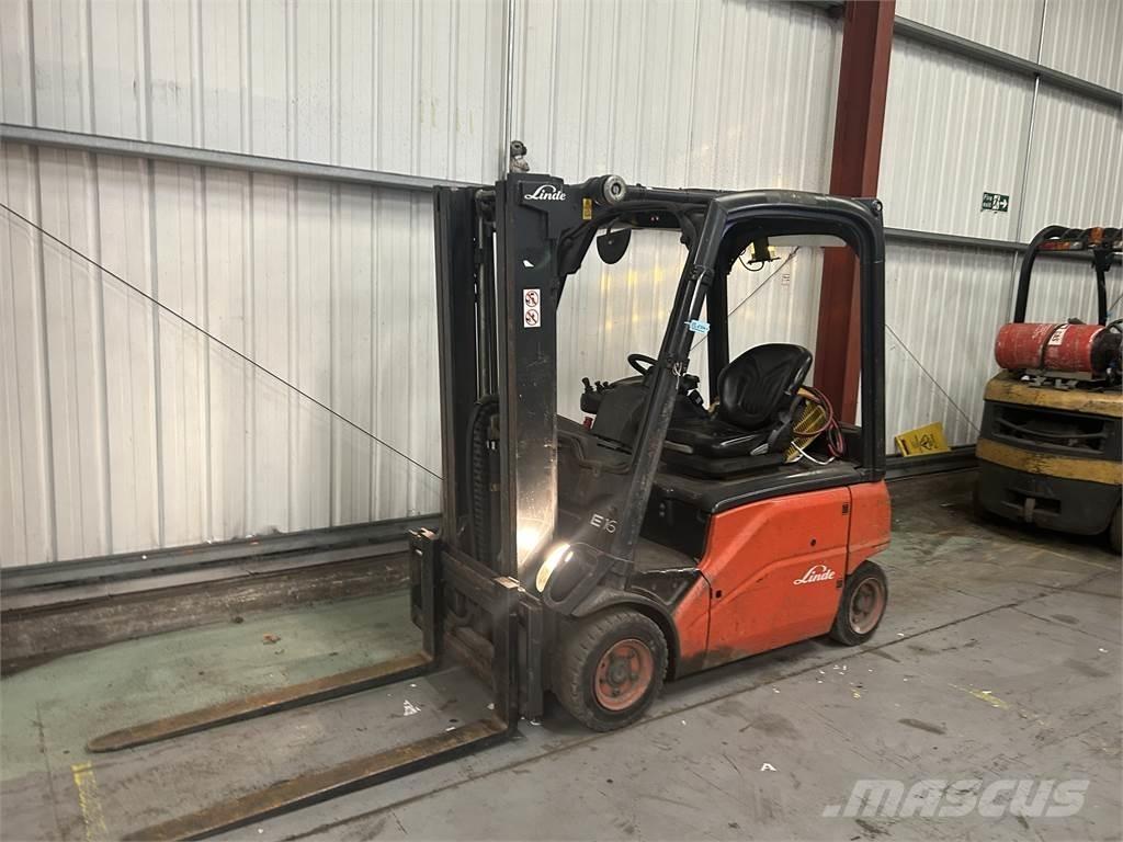 Linde E16P-01 Elmotviktstruckar