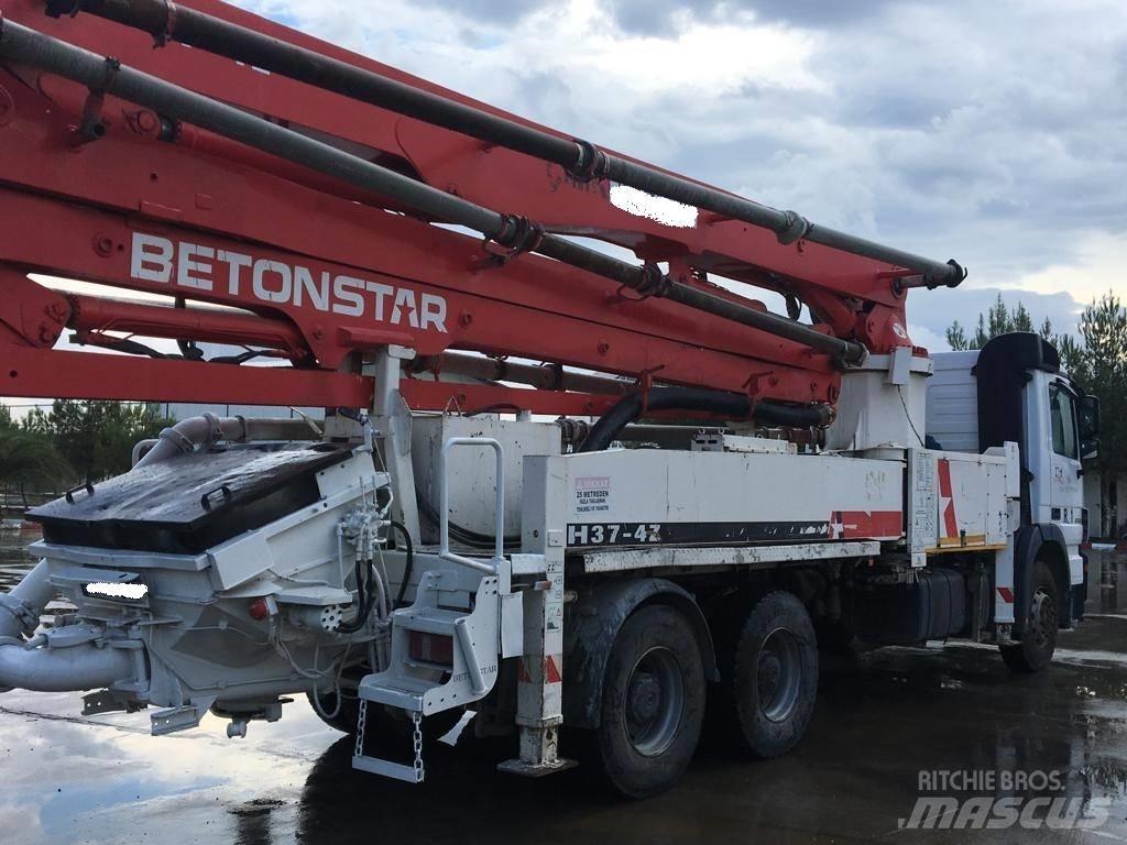 Betonstar 37M-4Z Lastbilar med betongpump