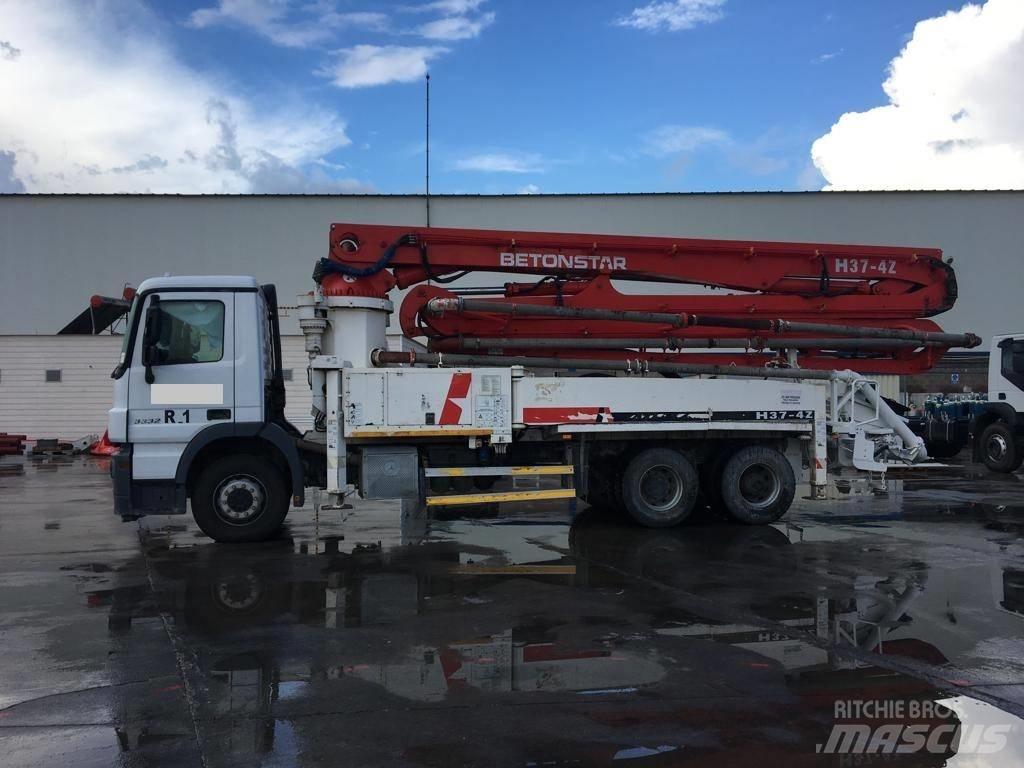 Betonstar 37M-4Z Lastbilar med betongpump