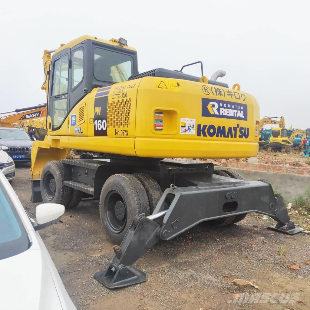 Komatsu PW160W-7 Hjulgrävare