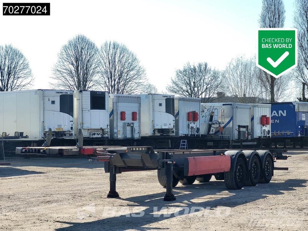 Van Hool 3 axles Containertrailer