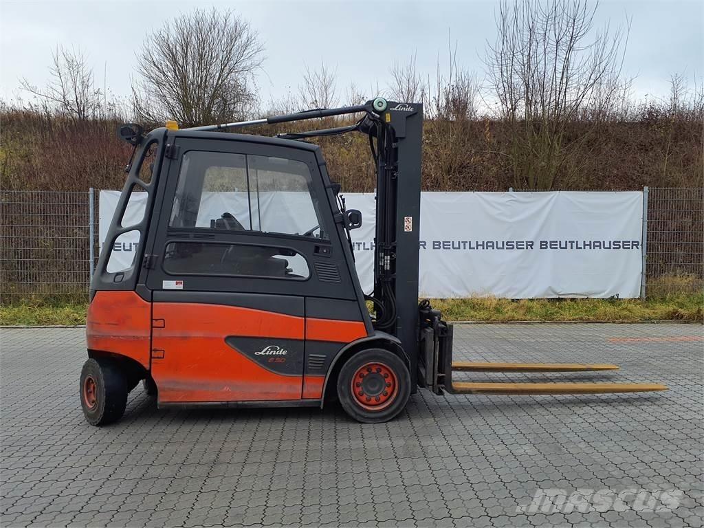 Linde E50HL Elmotviktstruckar