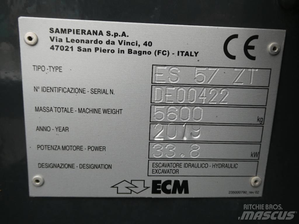 ECM ES 57 ZT Minigrävare < 7t