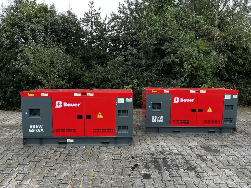 Bauer 69 KVA Dieselgeneratorer
