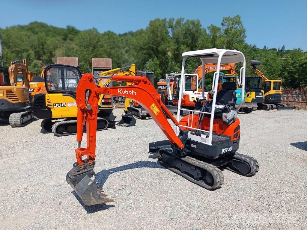 Kubota U 17-3A Minigrävare < 7t