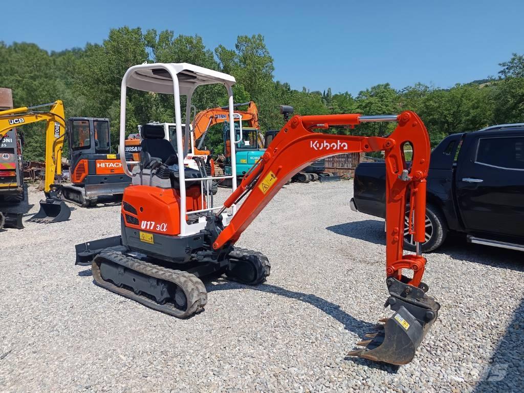 Kubota U 17-3A Minigrävare < 7t