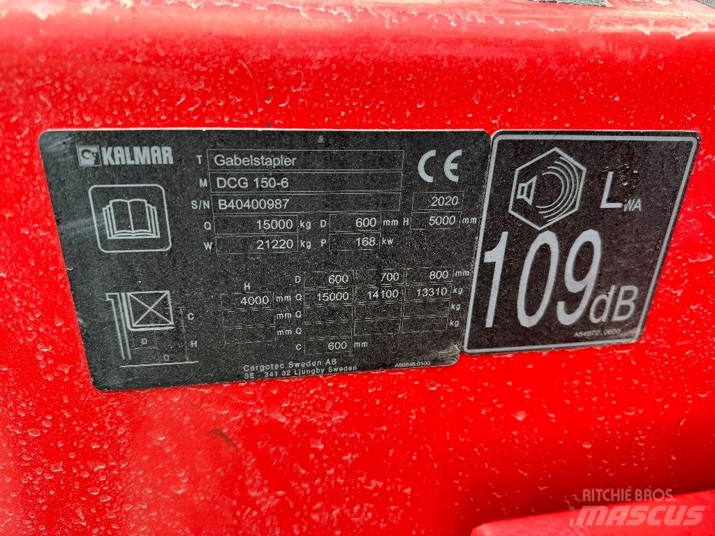 Kalmar DCG150-6 Dieselmotviktstruckar